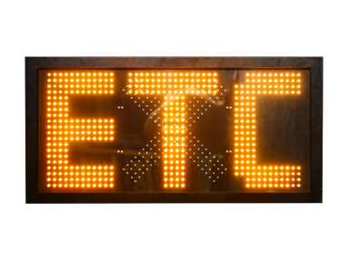 ETC含紅叉控制標志(LED直插式)